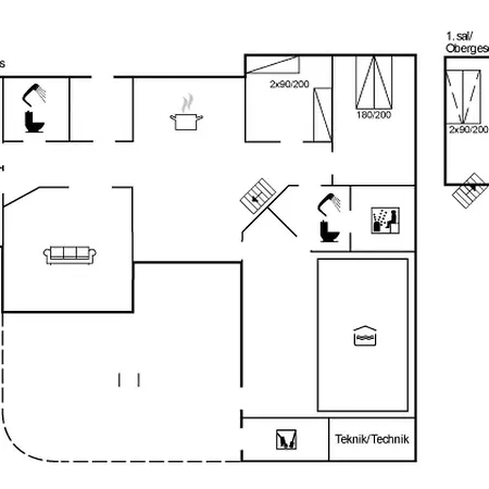 Ellanor - 1km From The Sea By Interhome بيت للعطل